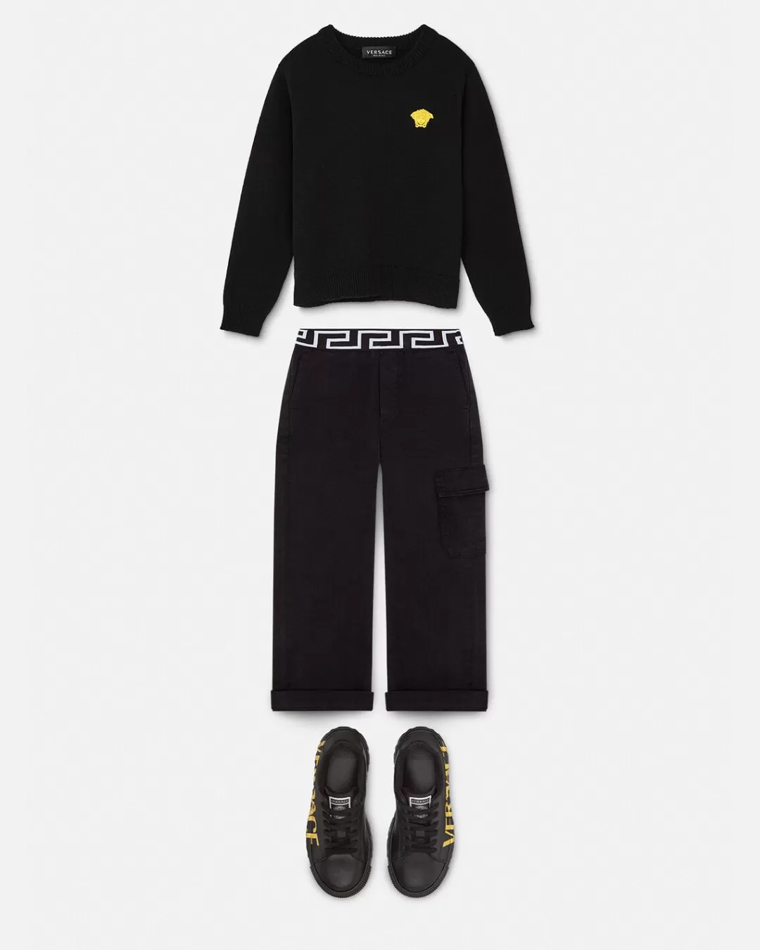 Embroidered Kids Sweater*Versace Hot