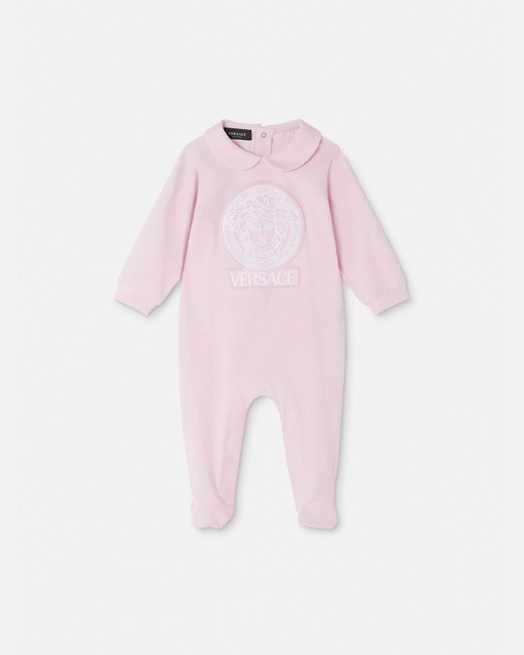 Embroidered Medusa Baby Sleepsuit*Versace Best Sale