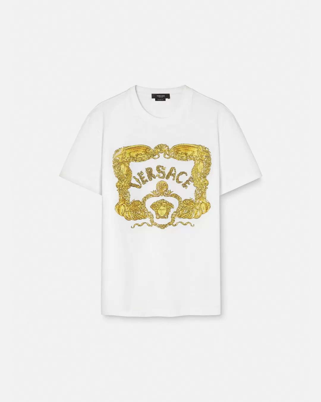 Embroidered Seashell Baroque T-Shirt*Versace Outlet