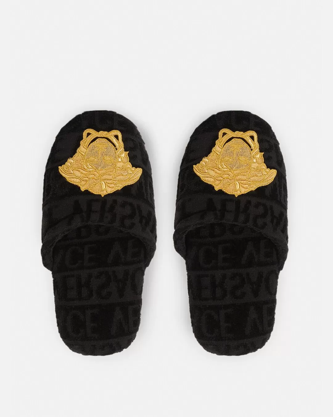 Emroidered Icon Slippers*Versace Cheap