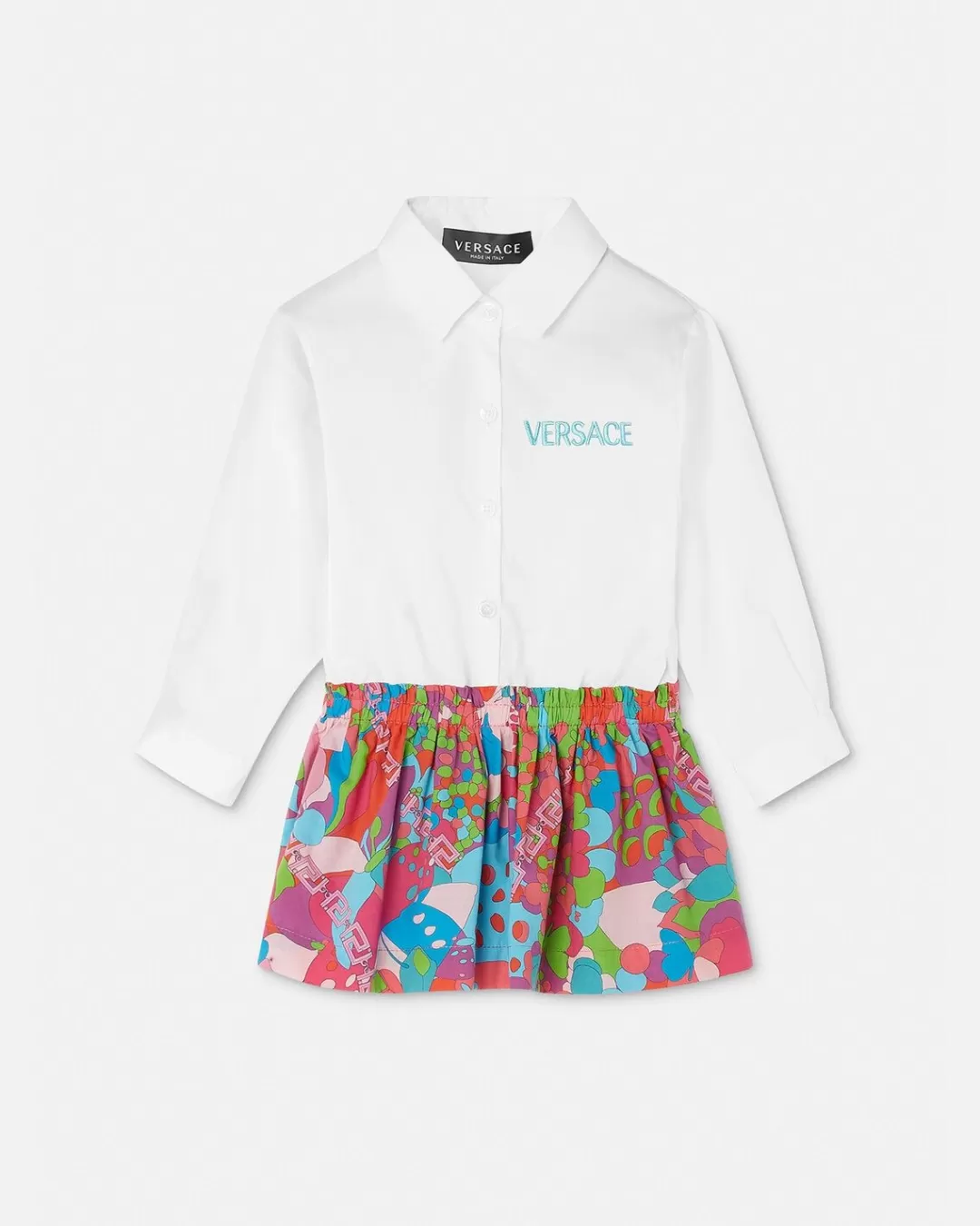 Floral Summer Baby Shirt Dress*Versace New