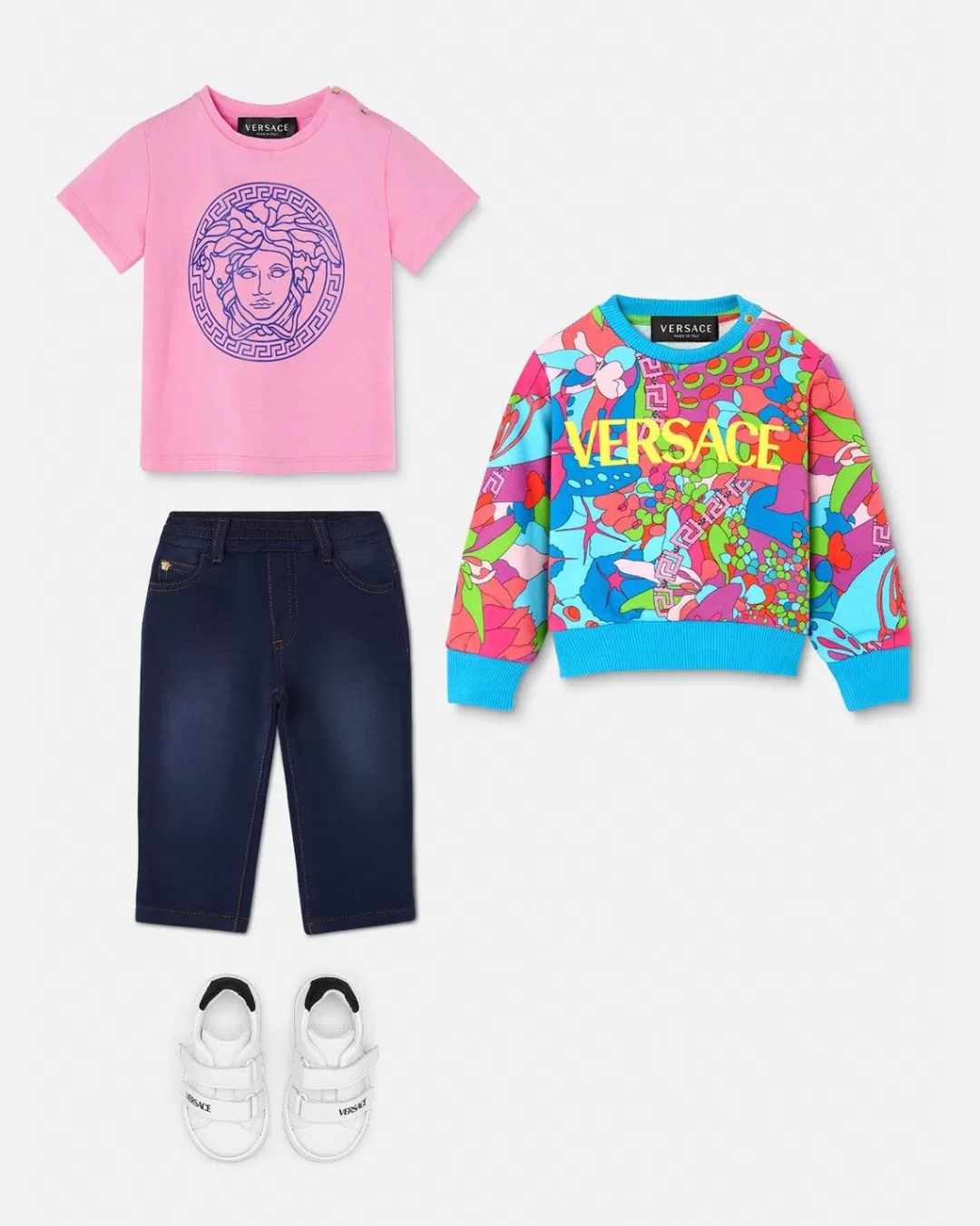 Floral Summer Baby Sweatshirt*Versace Online