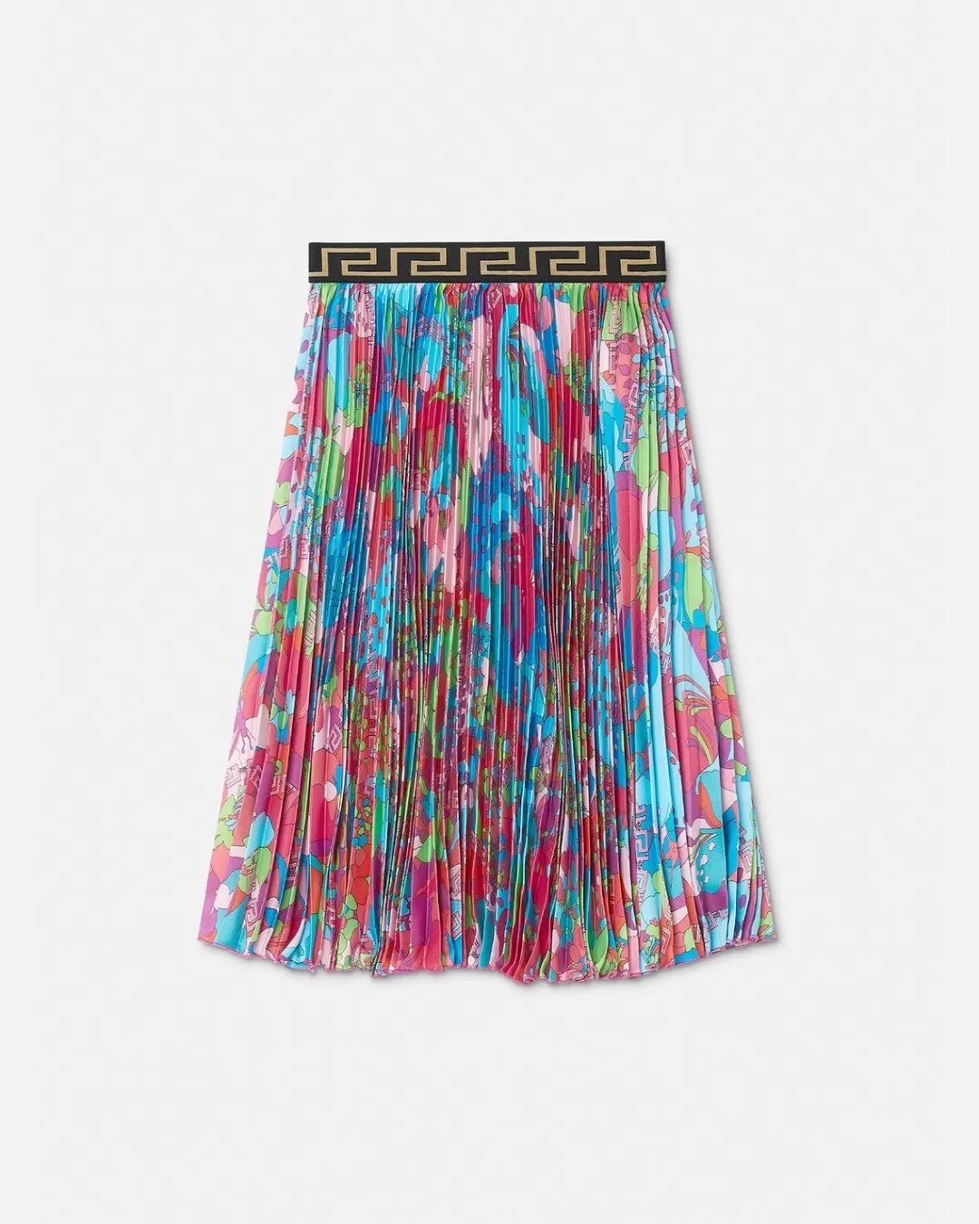 Floral Summer Kids Pleated Skirt*Versace Flash Sale