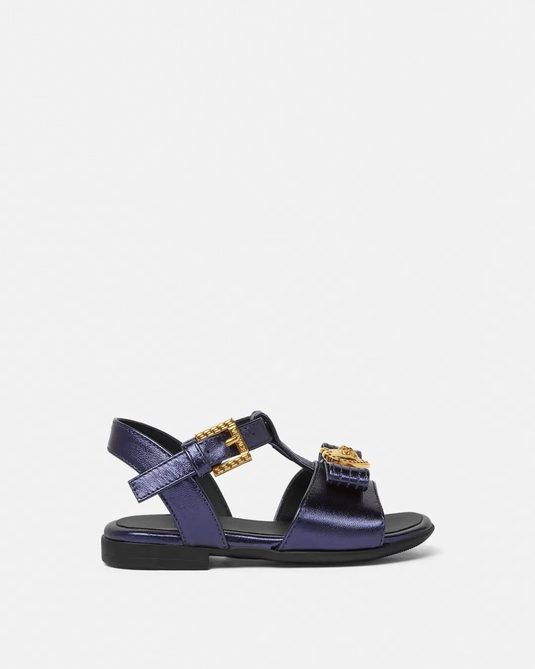 Gianni Ribbon Metallic Baby Sandals*Versace Flash Sale