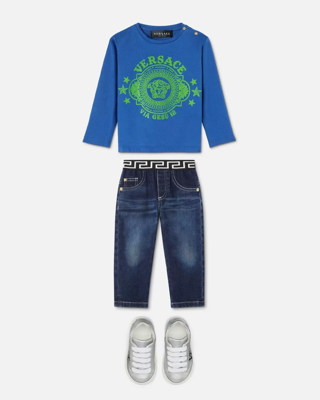 Greca Baby Jeans*Versace Fashion