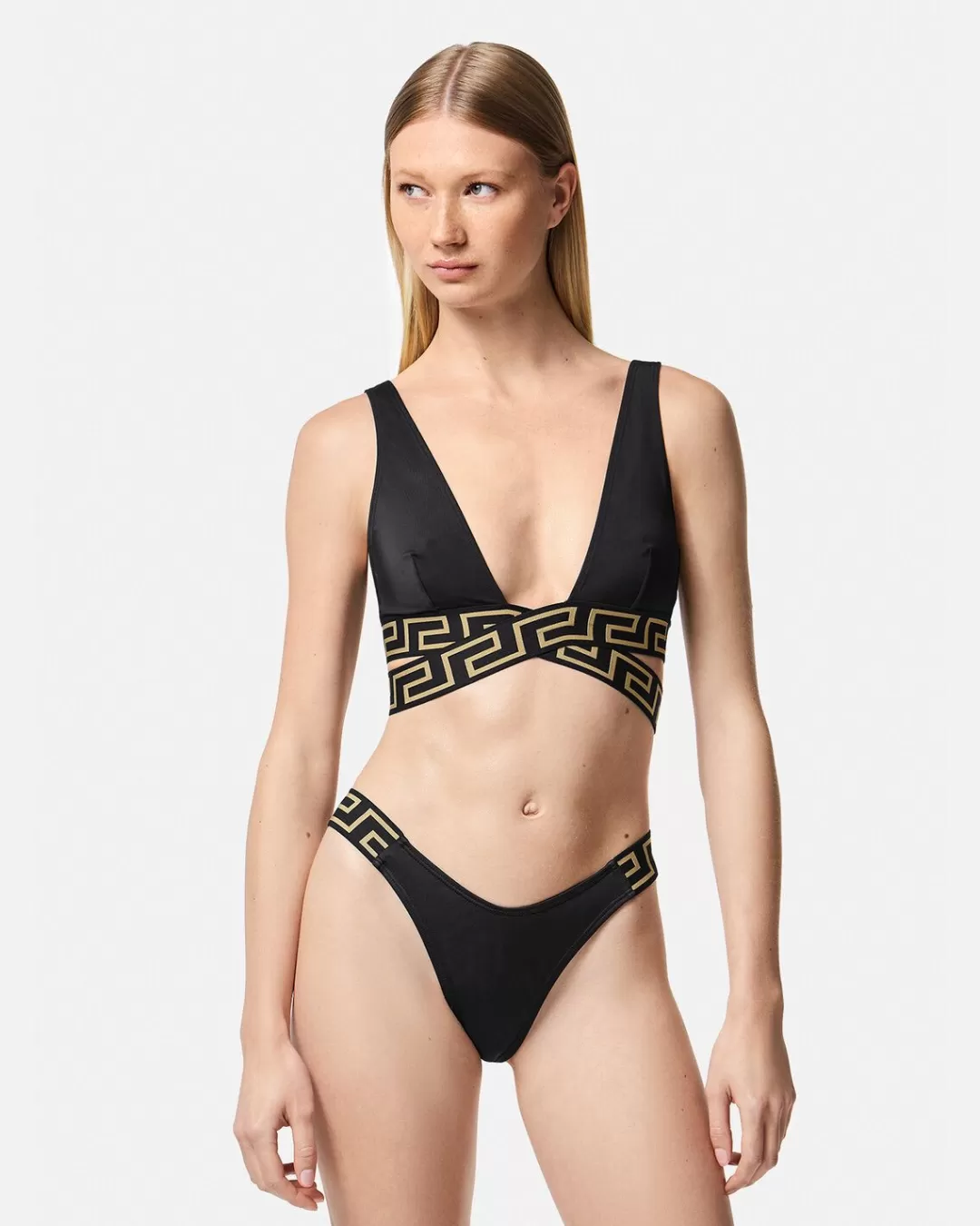 Greca Border Bikini Bottoms*Versace Best