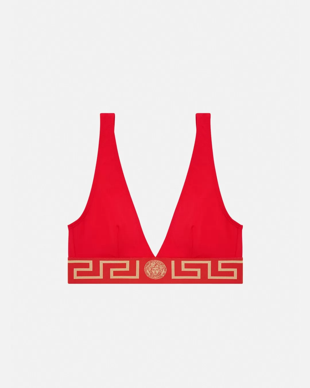 Greca Border Bikini Top*Versace Cheap