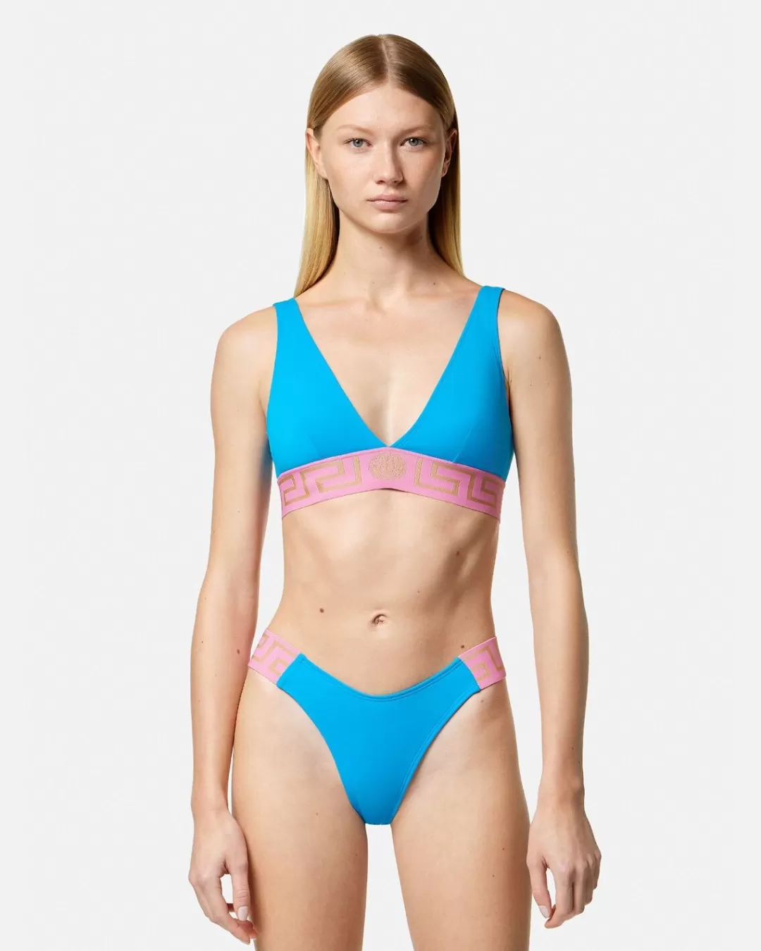 Greca Border Bikini Top*Versace Shop