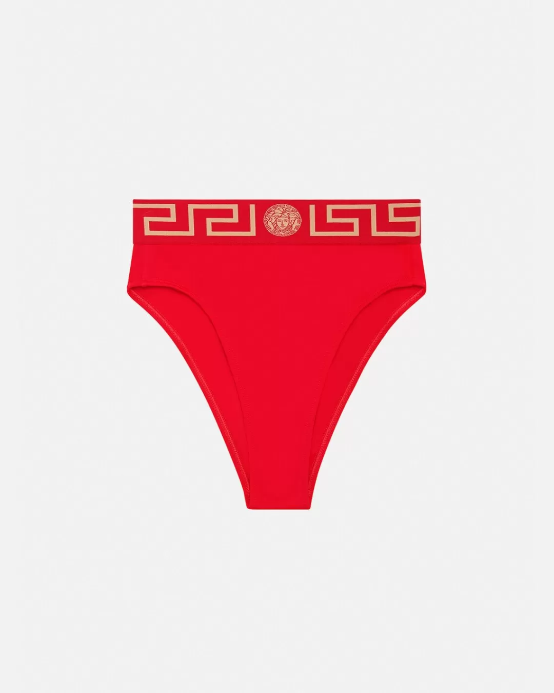 Greca Border High Waist Bikini Bottoms*Versace Store