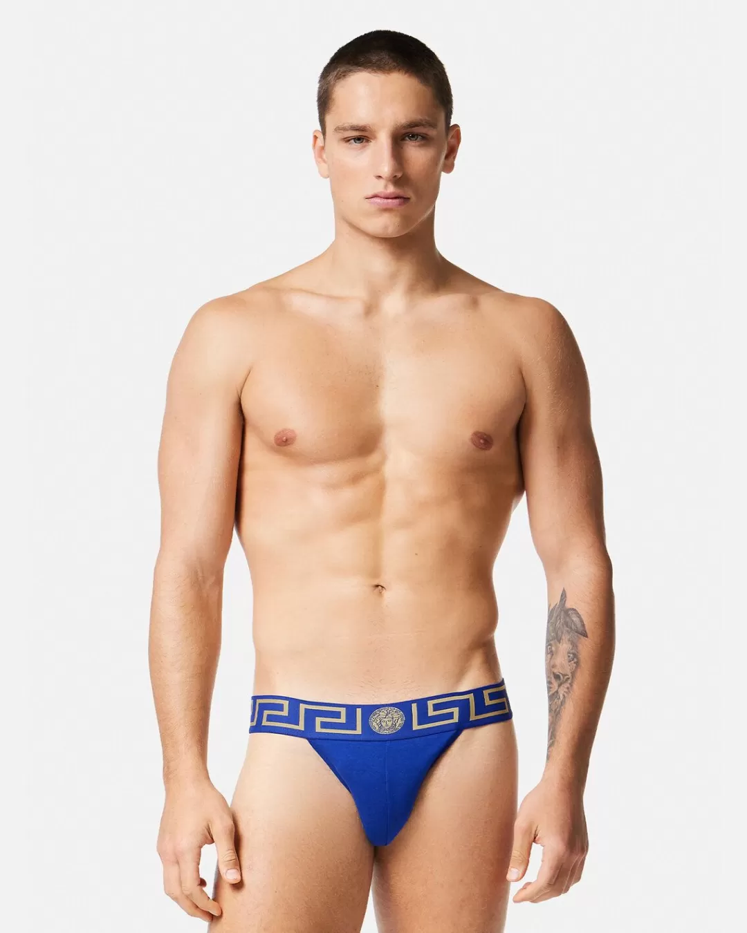 Greca Border Jockstrap*Versace Online