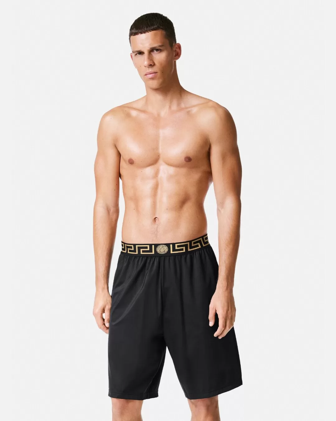 Greca Border Long Boardshorts*Versace Best