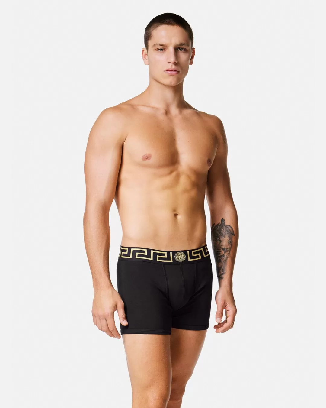 Greca Border Long Trunks 2-Pack*Versace Discount