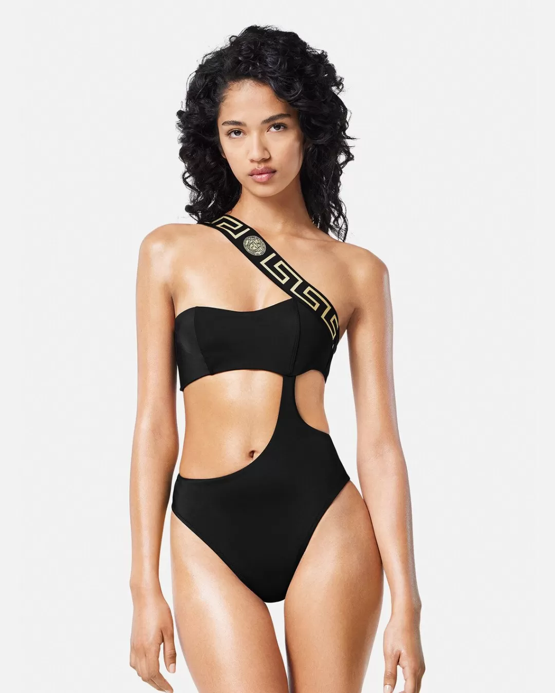 Greca Border One-Piece Swimsuit*Versace Store