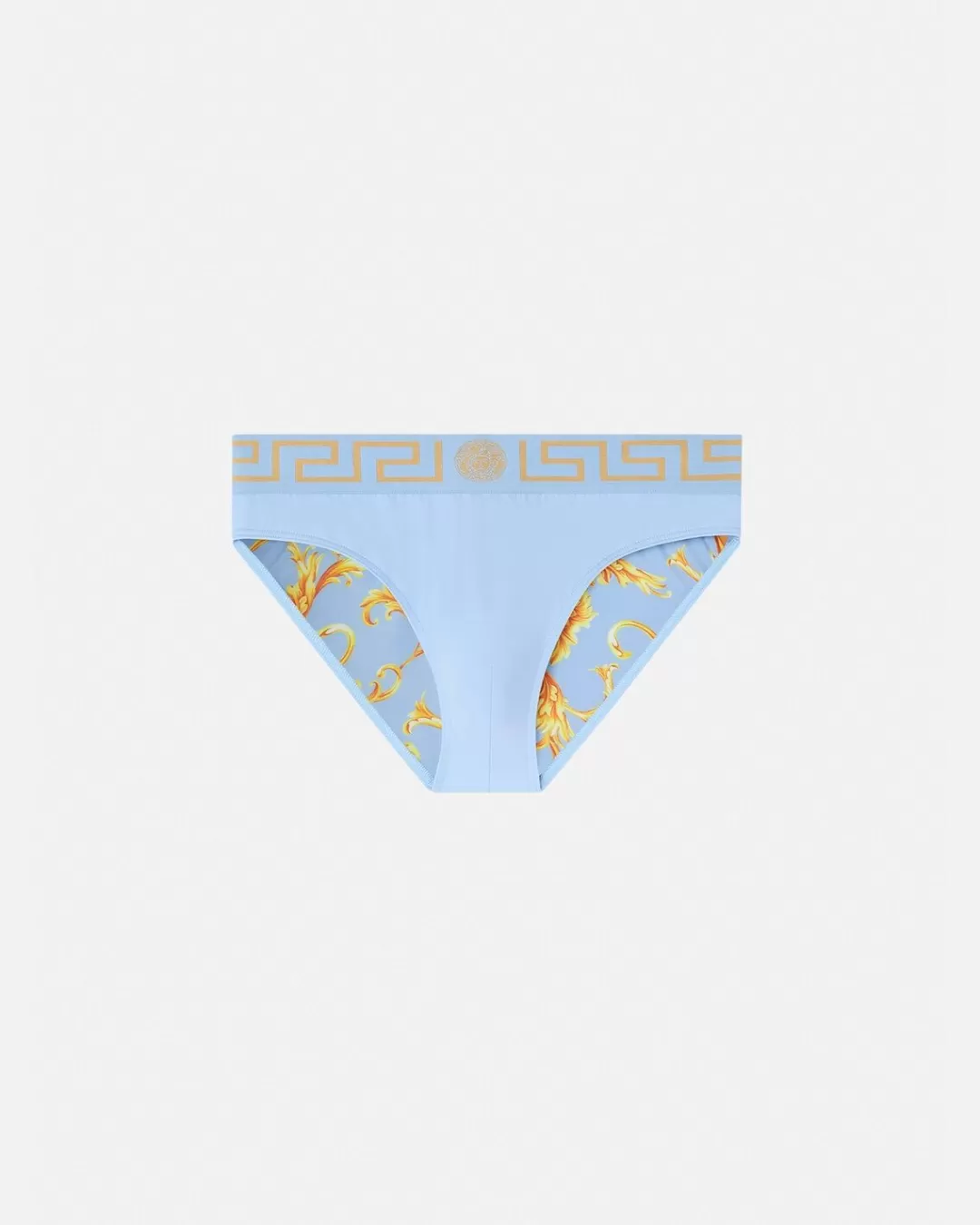 Greca Border Swim Briefs*Versace Outlet