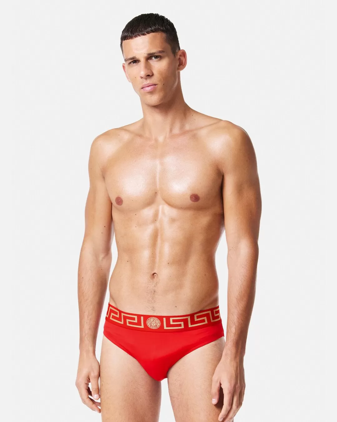 Greca Border Swim Briefs*Versace Hot