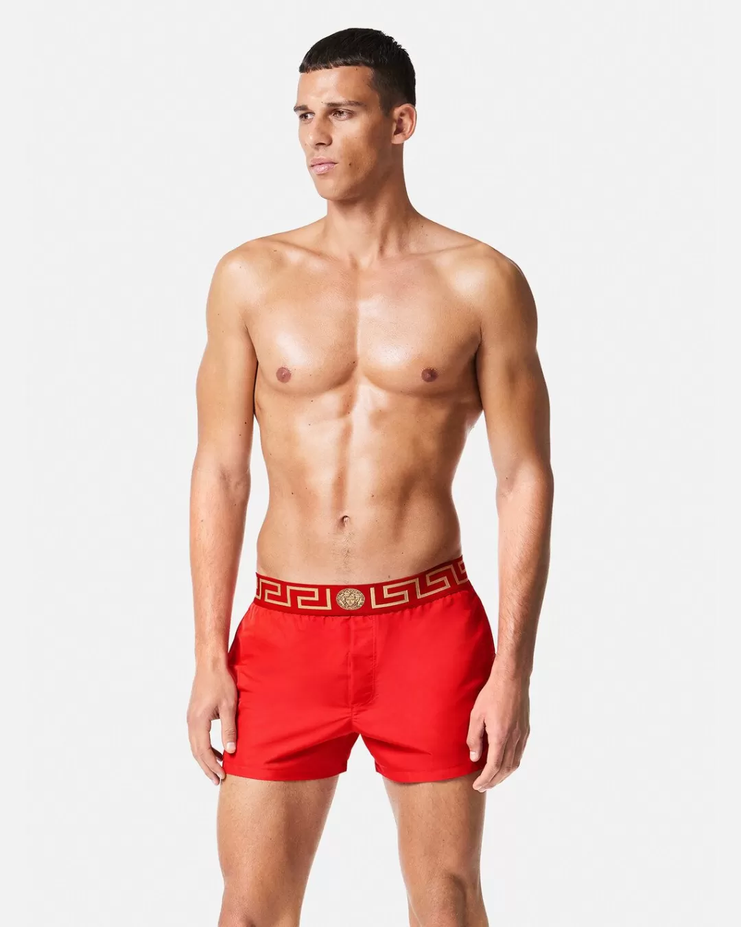 Greca Border Swim Shorts*Versace Sale