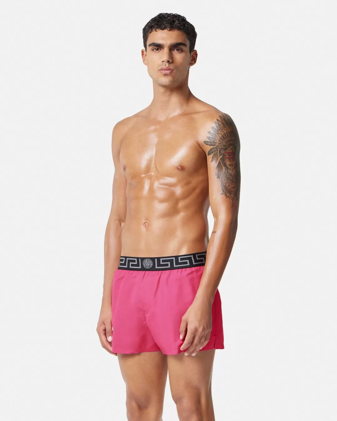 Greca Border Swim Shorts*Versace Discount