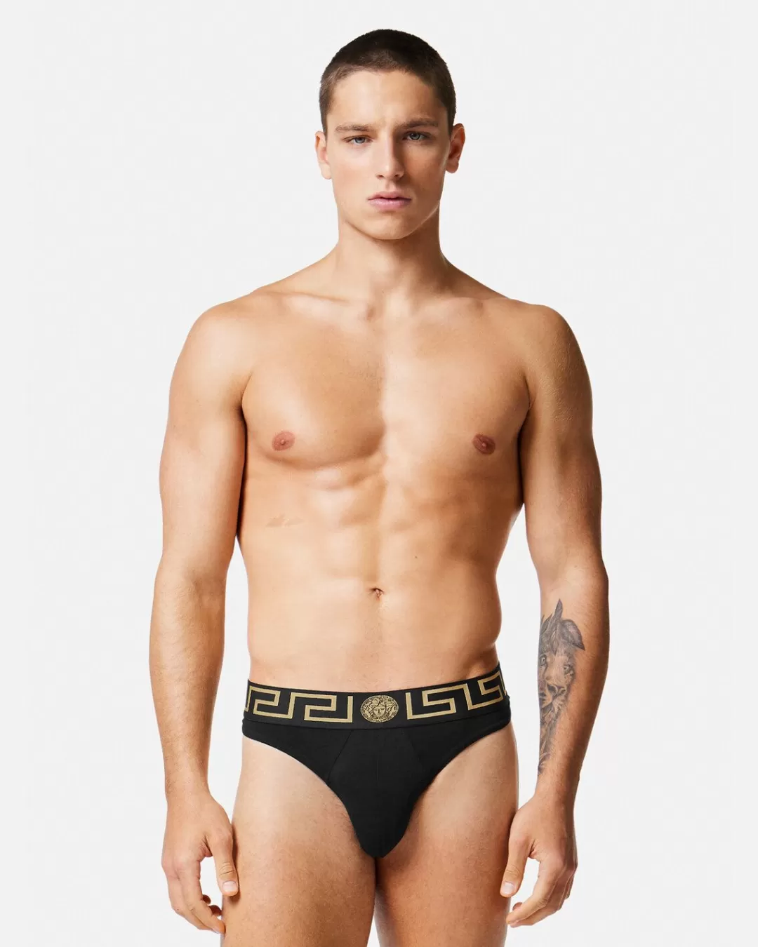 Greca Border Thong*Versace Best Sale