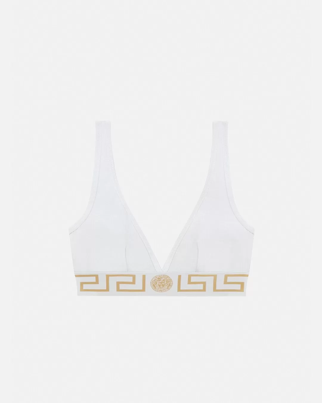 Greca Border Triangle Bralette*Versace Outlet