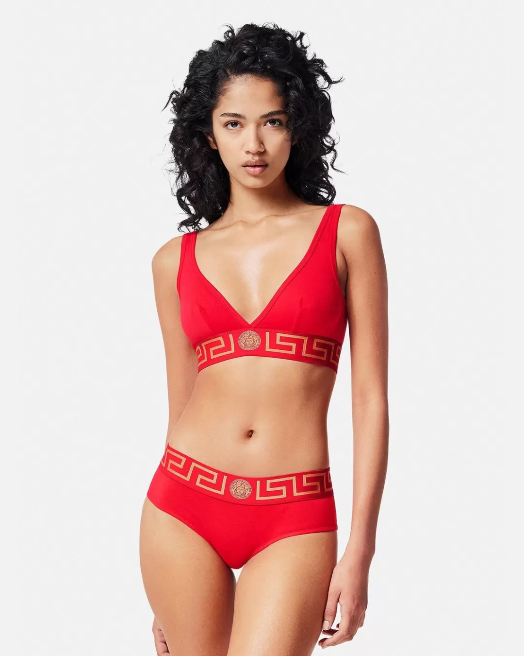 Greca Border Triangle Bralette*Versace Best