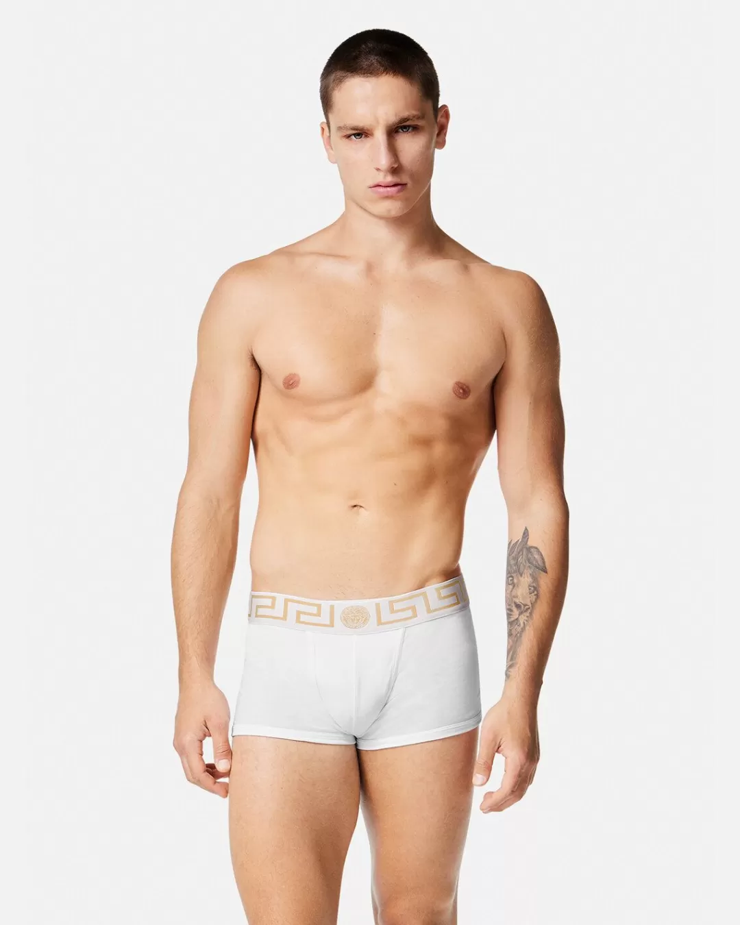 Greca Border Trunks 3-Pack*Versace Outlet