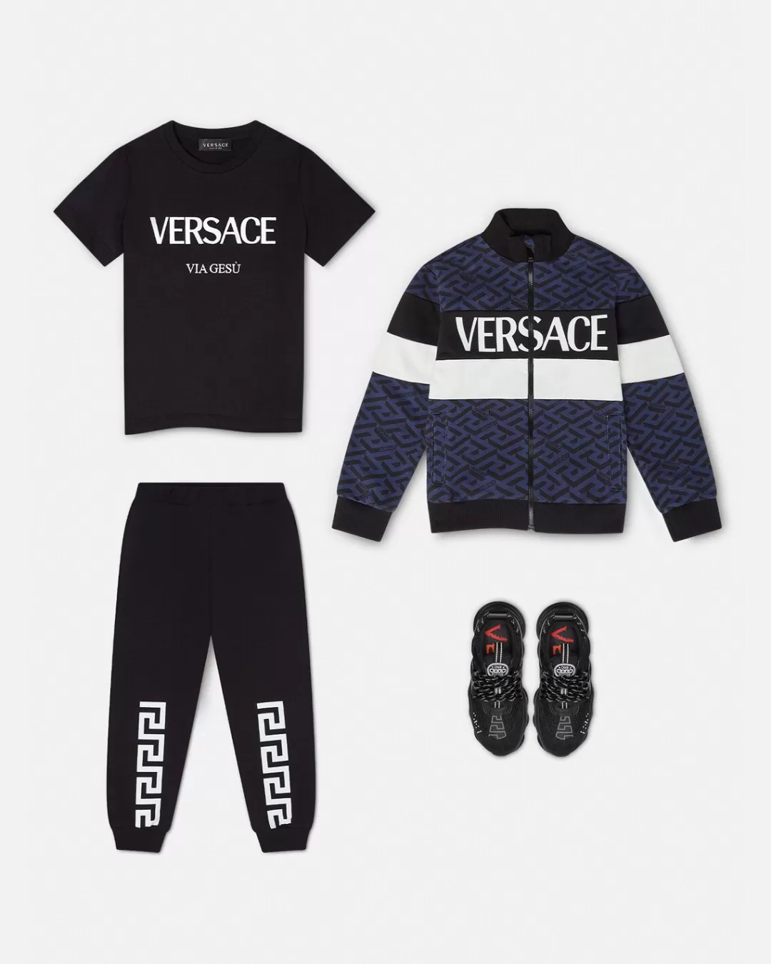 Greca Kids Sweatpants*Versace Fashion