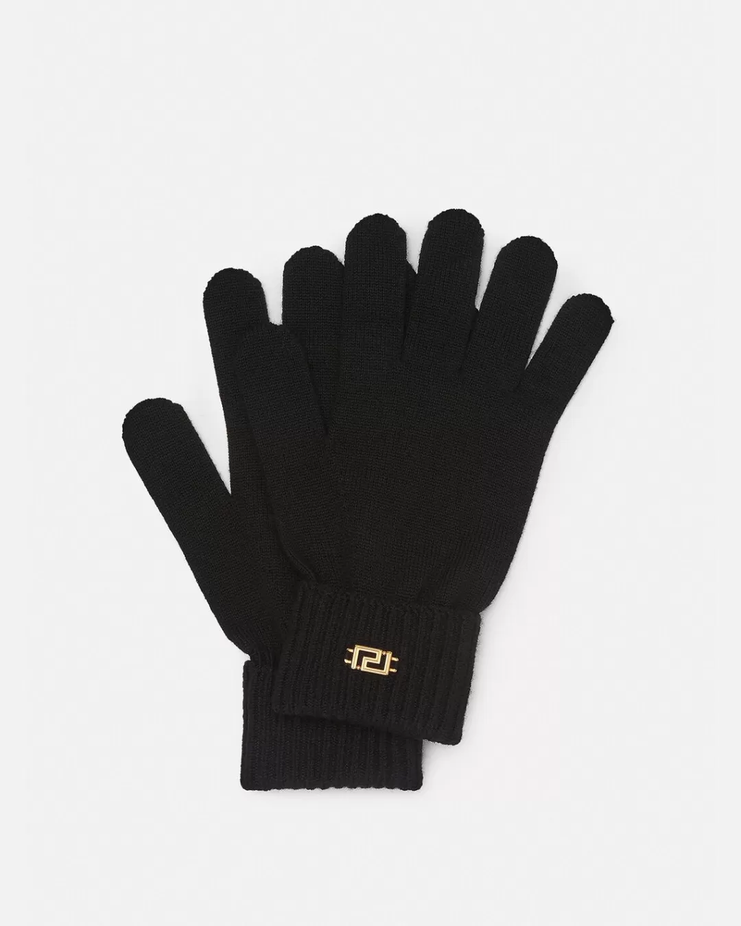 Greca Knit Gloves*Versace Discount