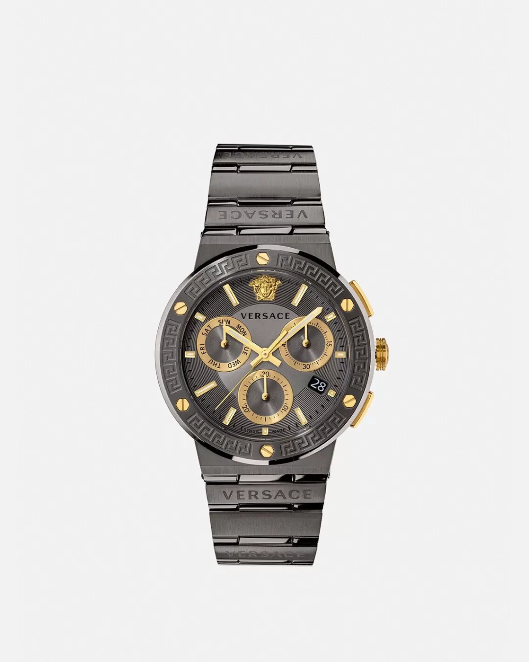 Greca Logo Chrono Watch*Versace Sale