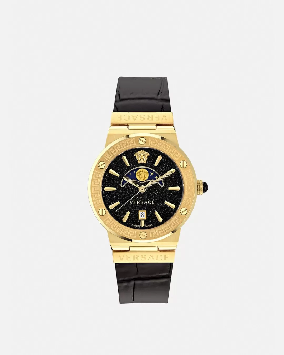 Greca Logo Moonphase Watch*Versace Store