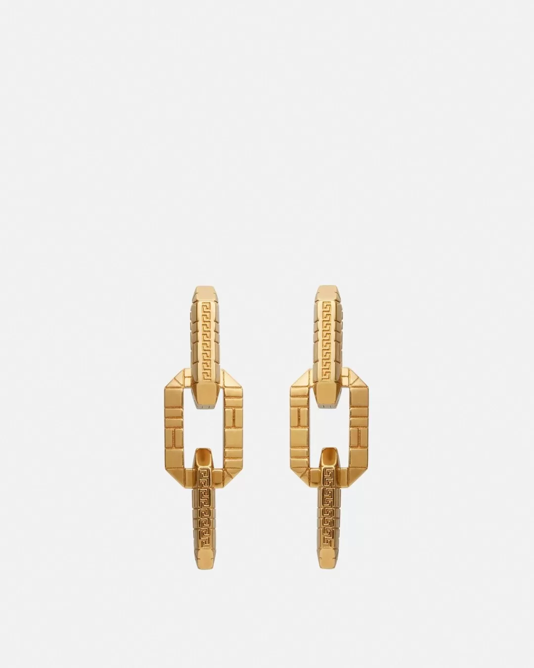 Greca Quilting Drop Earrings*Versace Online