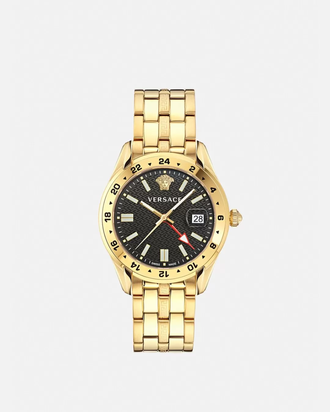 Greca Time Gmt Watch*Versace Outlet