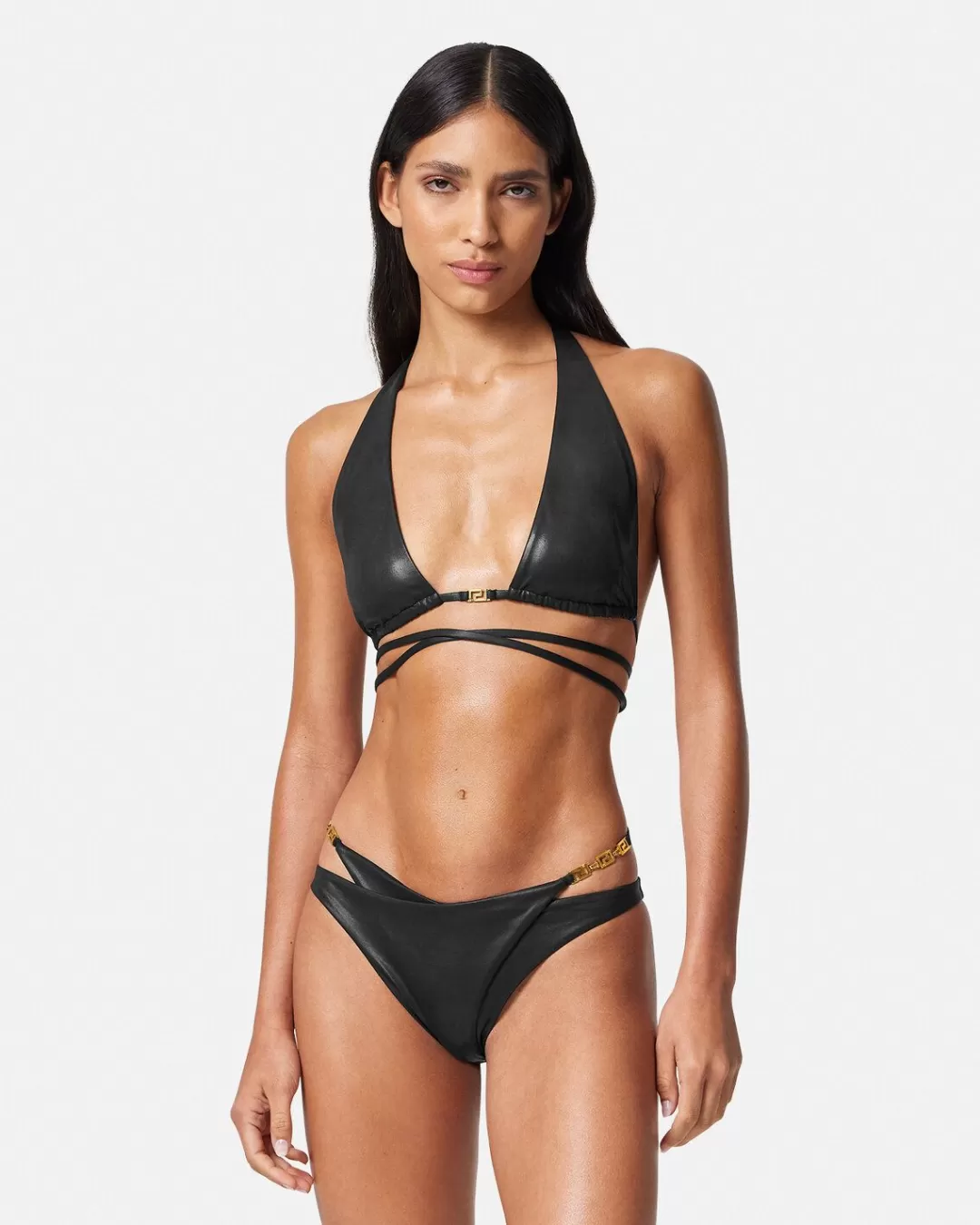 Greca Triangle Bikini Top*Versace Shop