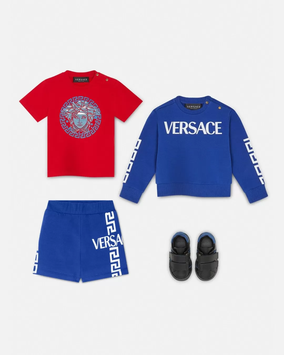 Greca Logo Baby Shorts*Versace Fashion