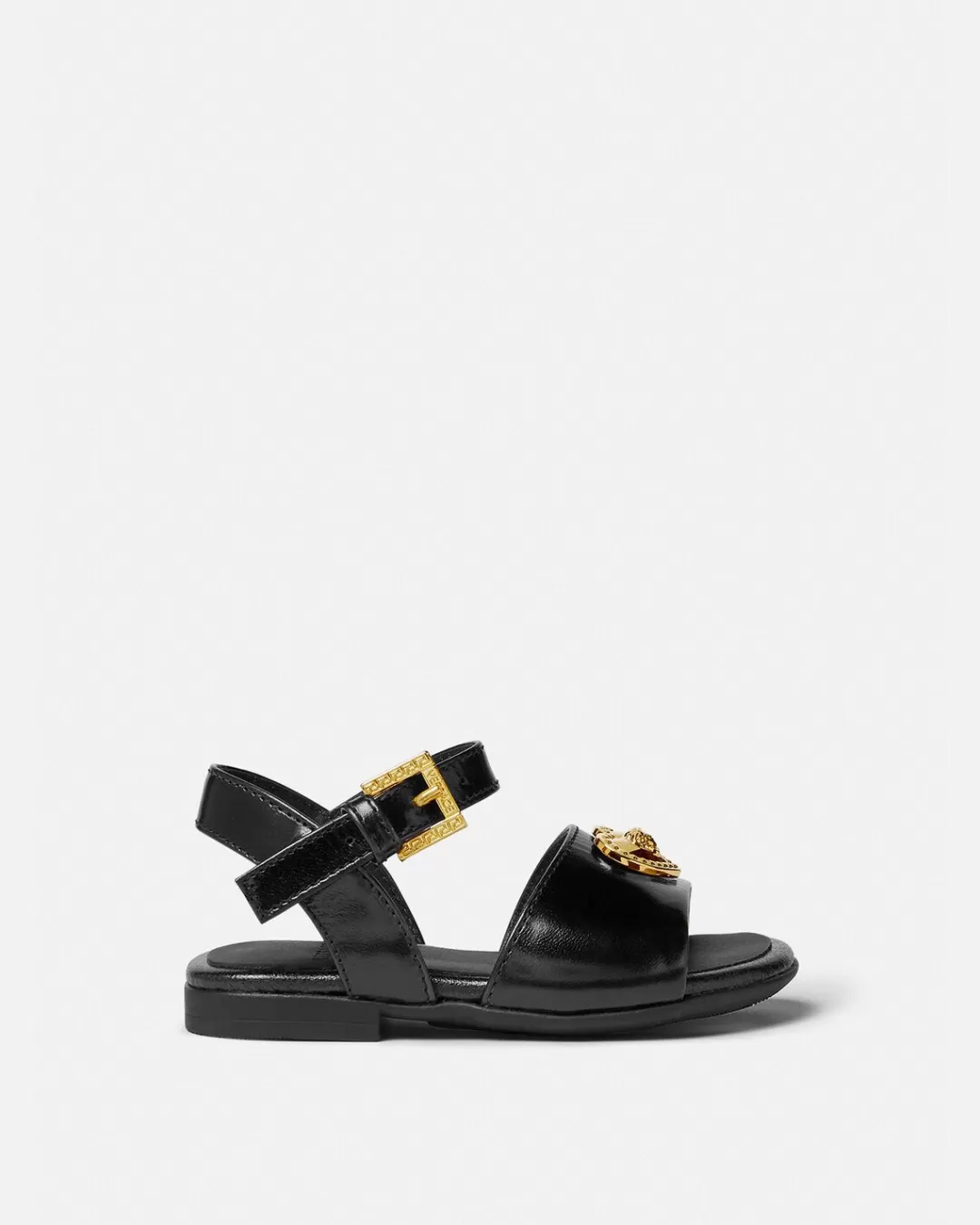 Heart Medusa Kids Leather Sandals*Versace Cheap