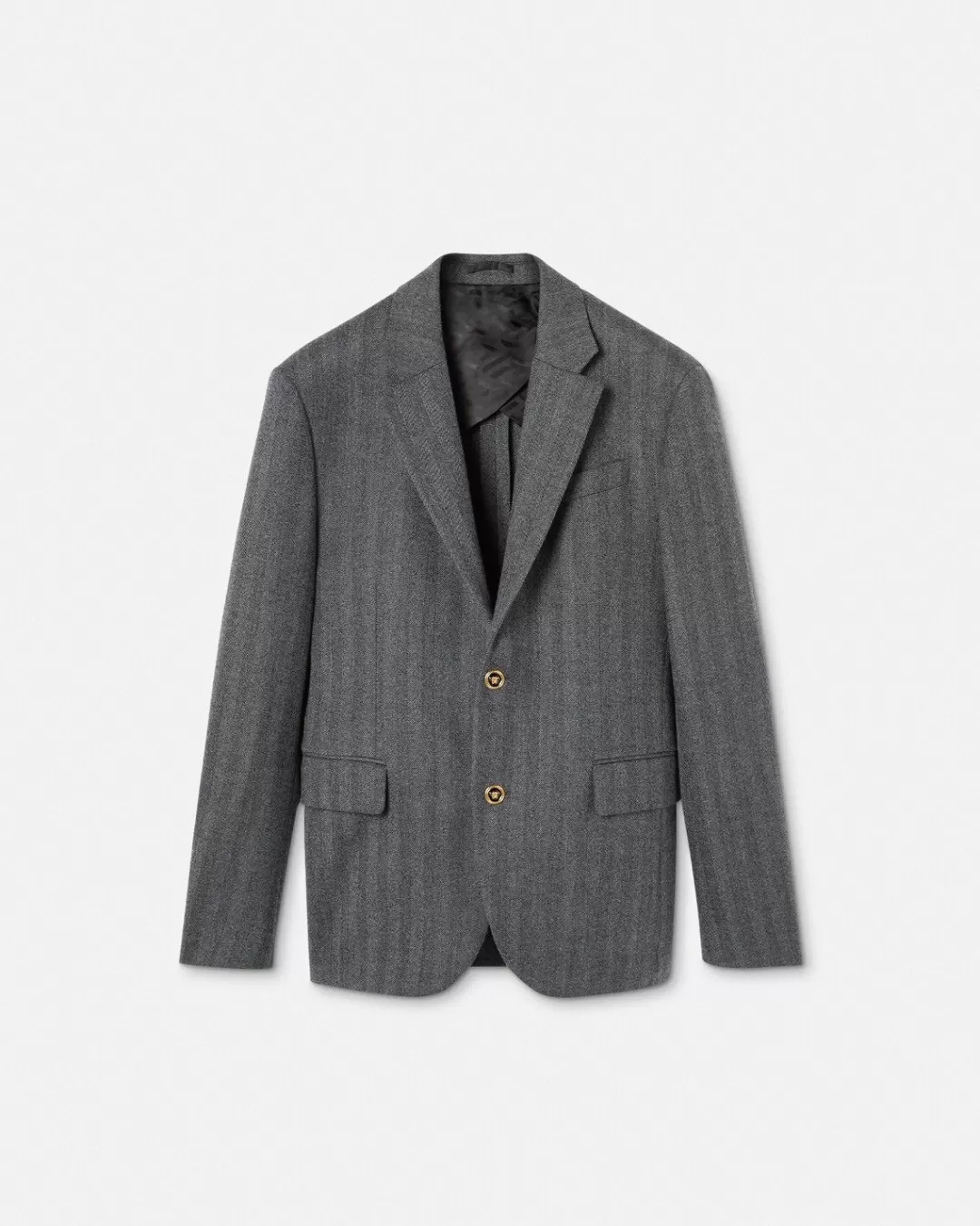 Herringbone Cashmere Blazer*Versace Store