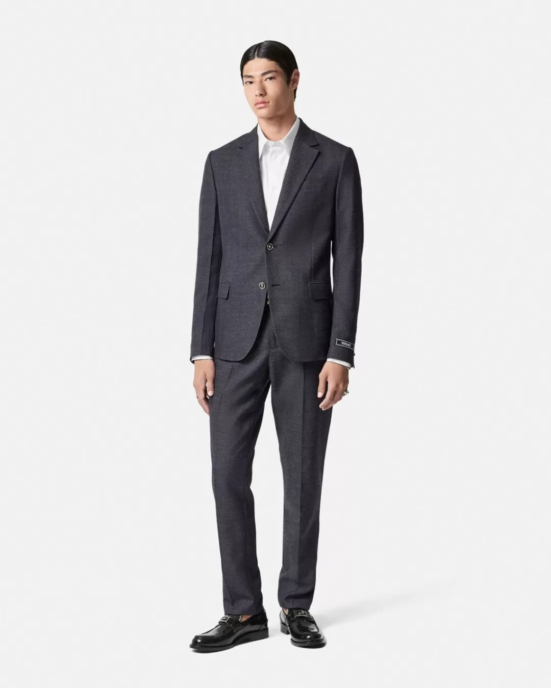 Herringbone Wool Formal Pants*Versace Best