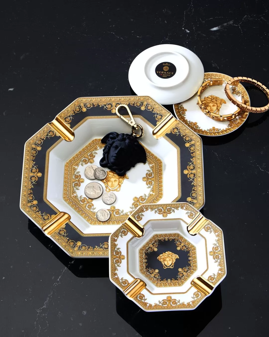 I Baroque Ashtray 14 Cm*Versace Discount