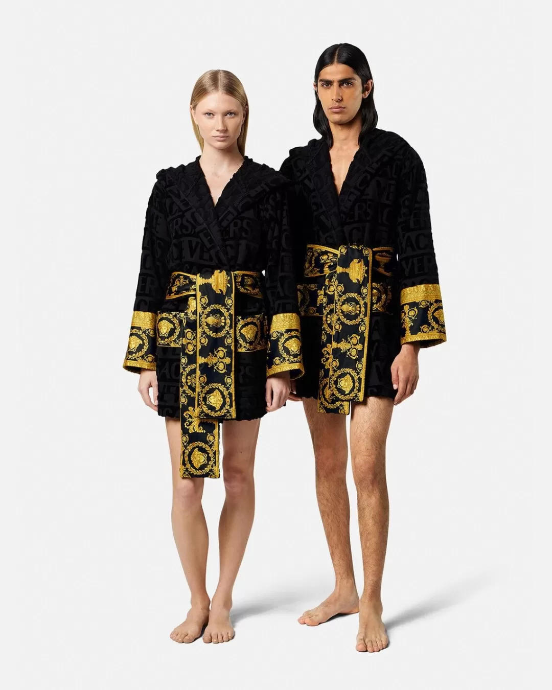 I Baroque Short Bathrobe*Versace Discount