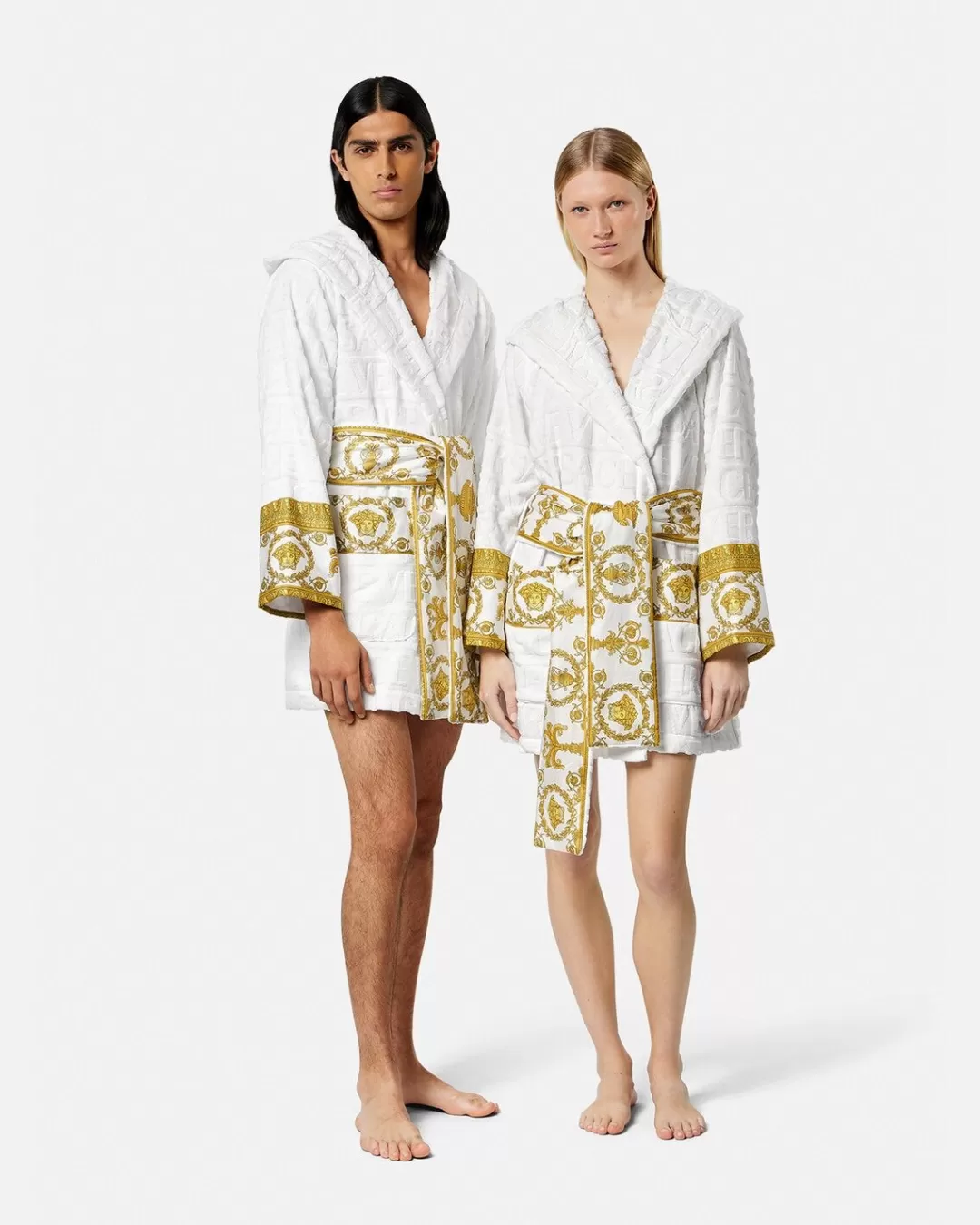 I Baroque Short Bathrobe*Versace Discount