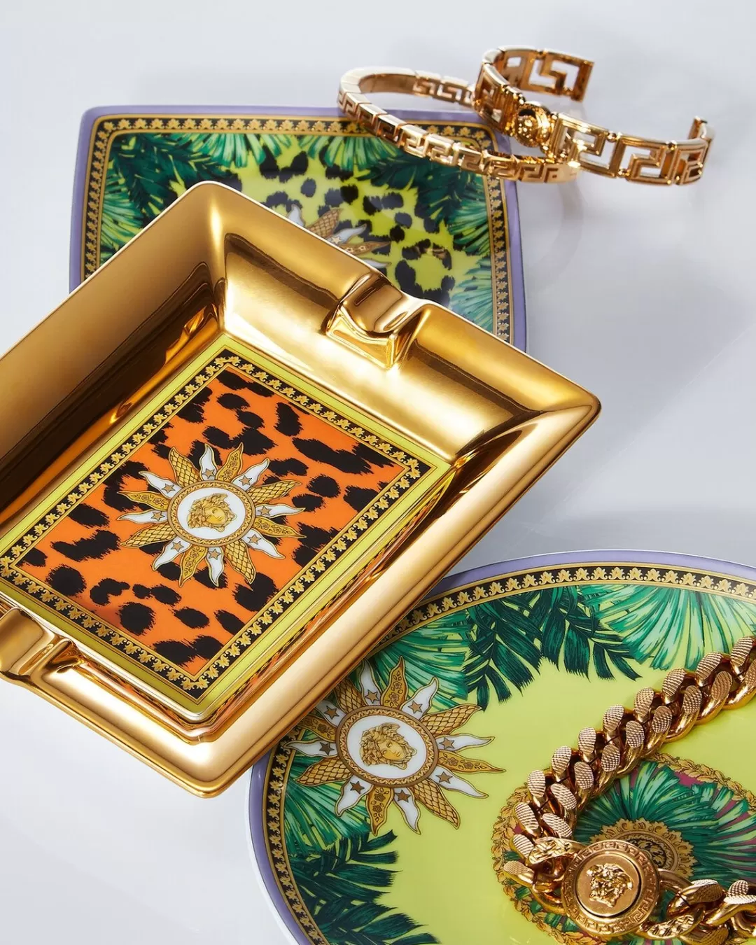 Jungle Animalier Ashtray 13 Cm*Versace Best