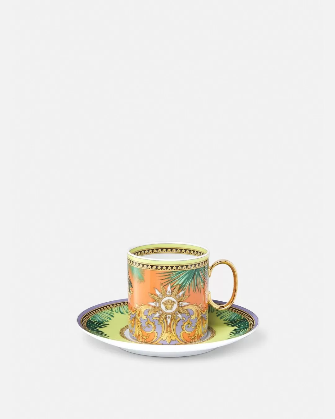 Jungle Animalier Coffee Cup And Saucer*Versace Flash Sale