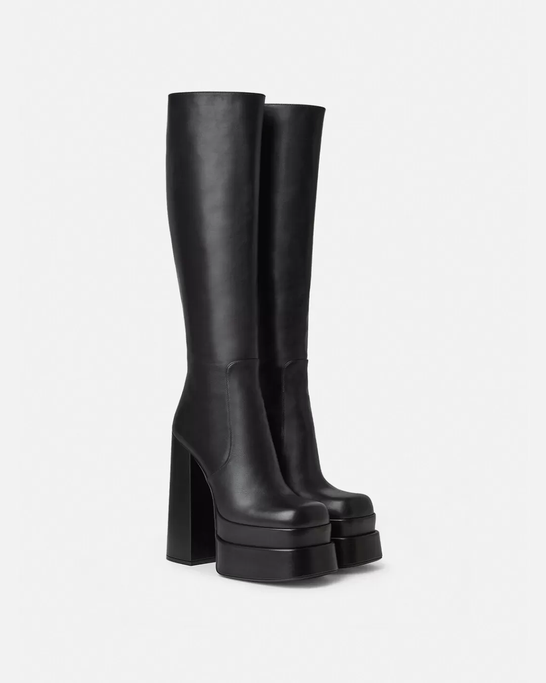 Knee-High Platform Boots*Versace Store