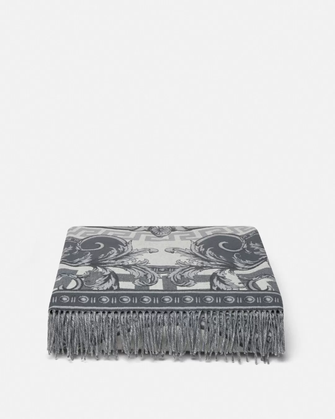 La Coupe Des Dieux Fringed Blanket*Versace Clearance