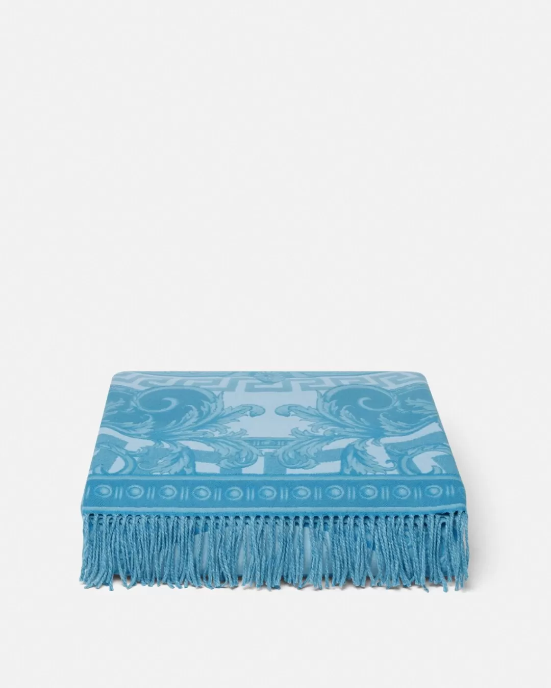 La Coupe Des Dieux Fringed Blanket*Versace Sale