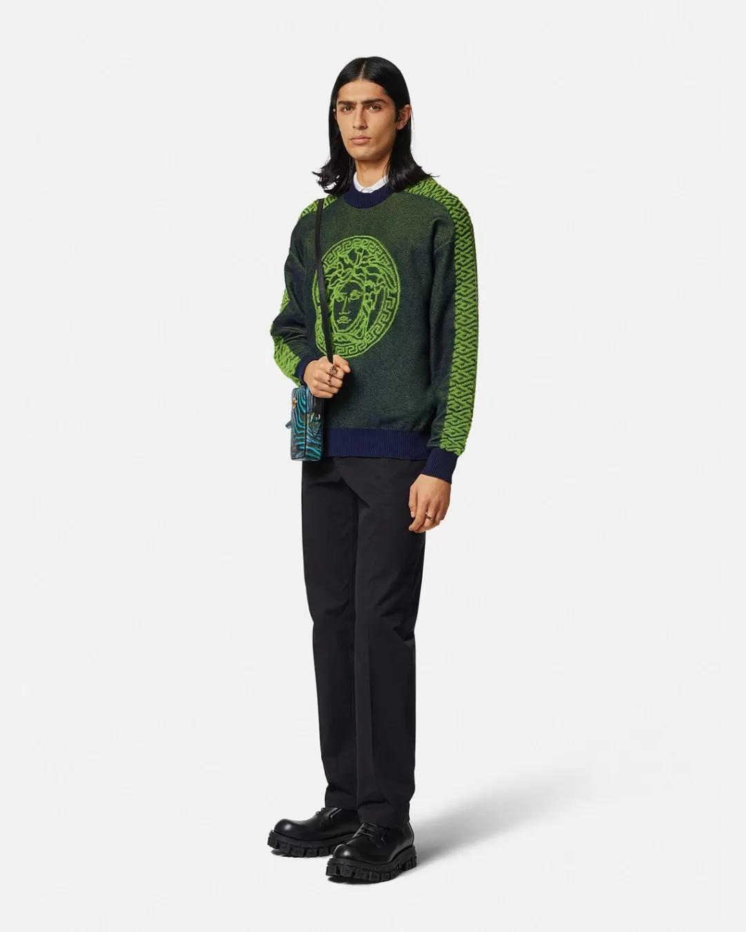 La Greca Medusa Terry Sweater*Versace Discount