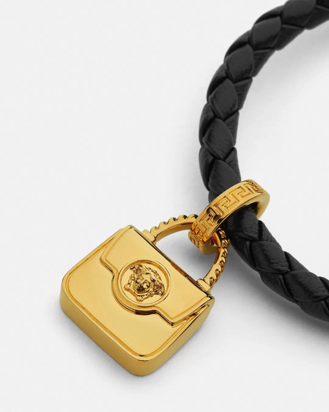 La Medusa Braided Leather Bracelet*Versace Hot