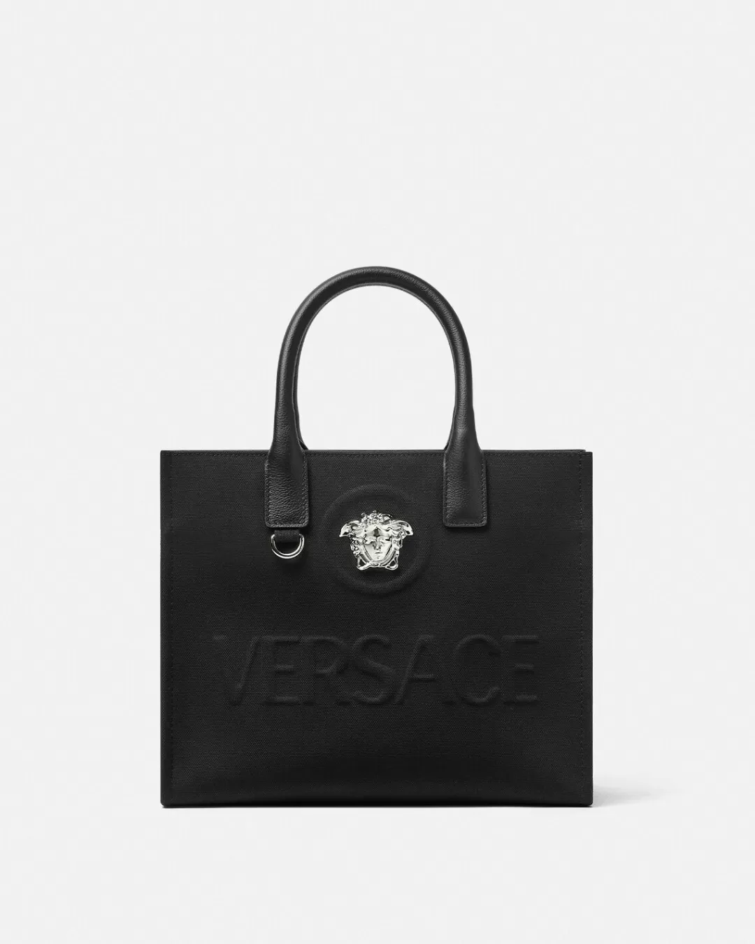 La Medusa Canvas Small Tote Bag*Versace Outlet