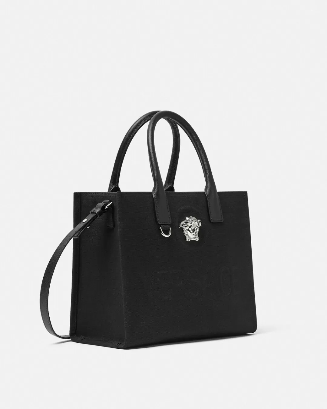 La Medusa Canvas Small Tote Bag*Versace Outlet