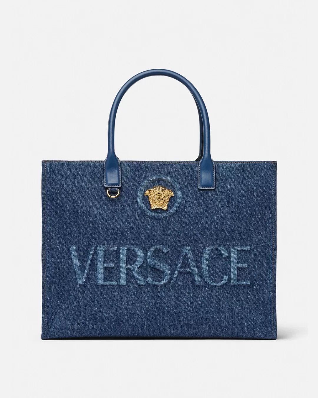 La Medusa Denim Large Tote Bag*Versace Outlet