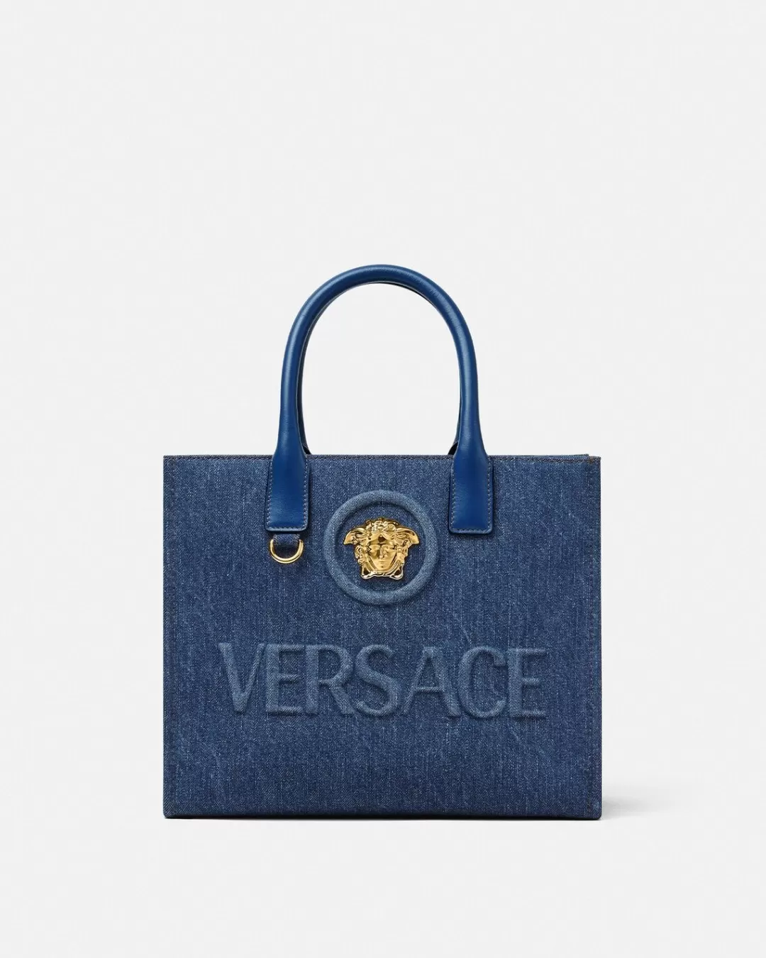 La Medusa Denim Small Tote Bag*Versace Online